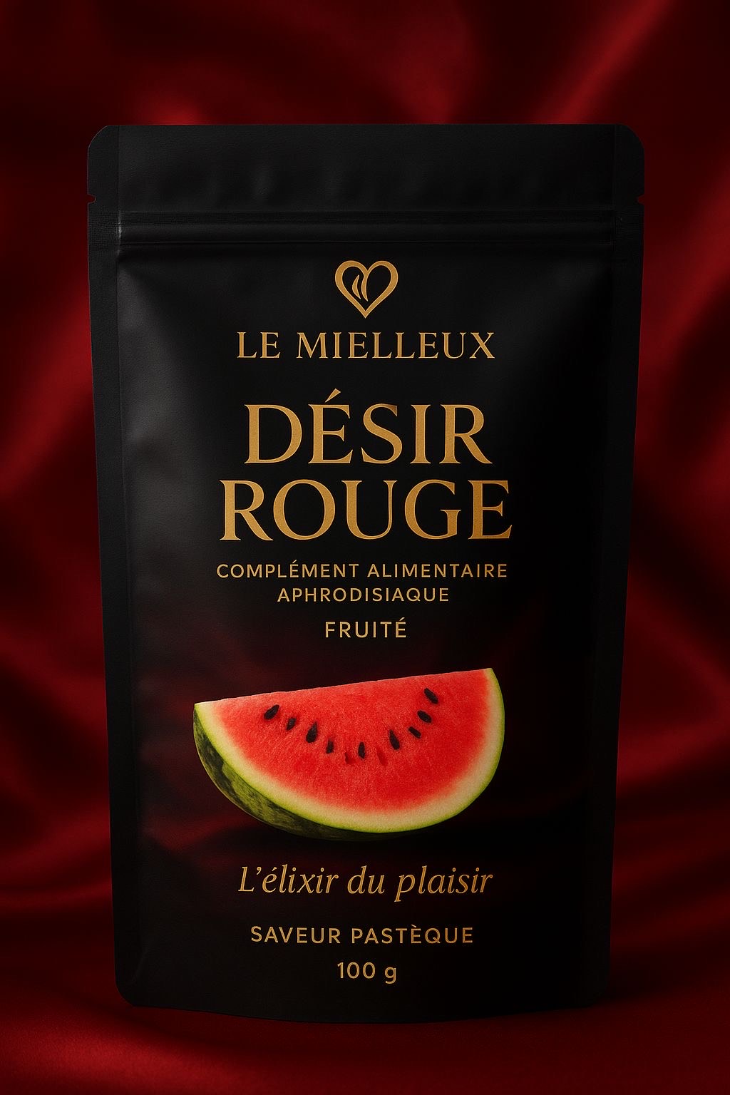 Désir Rouge – Formule Performance Goût Pastèque | Le Mielleux