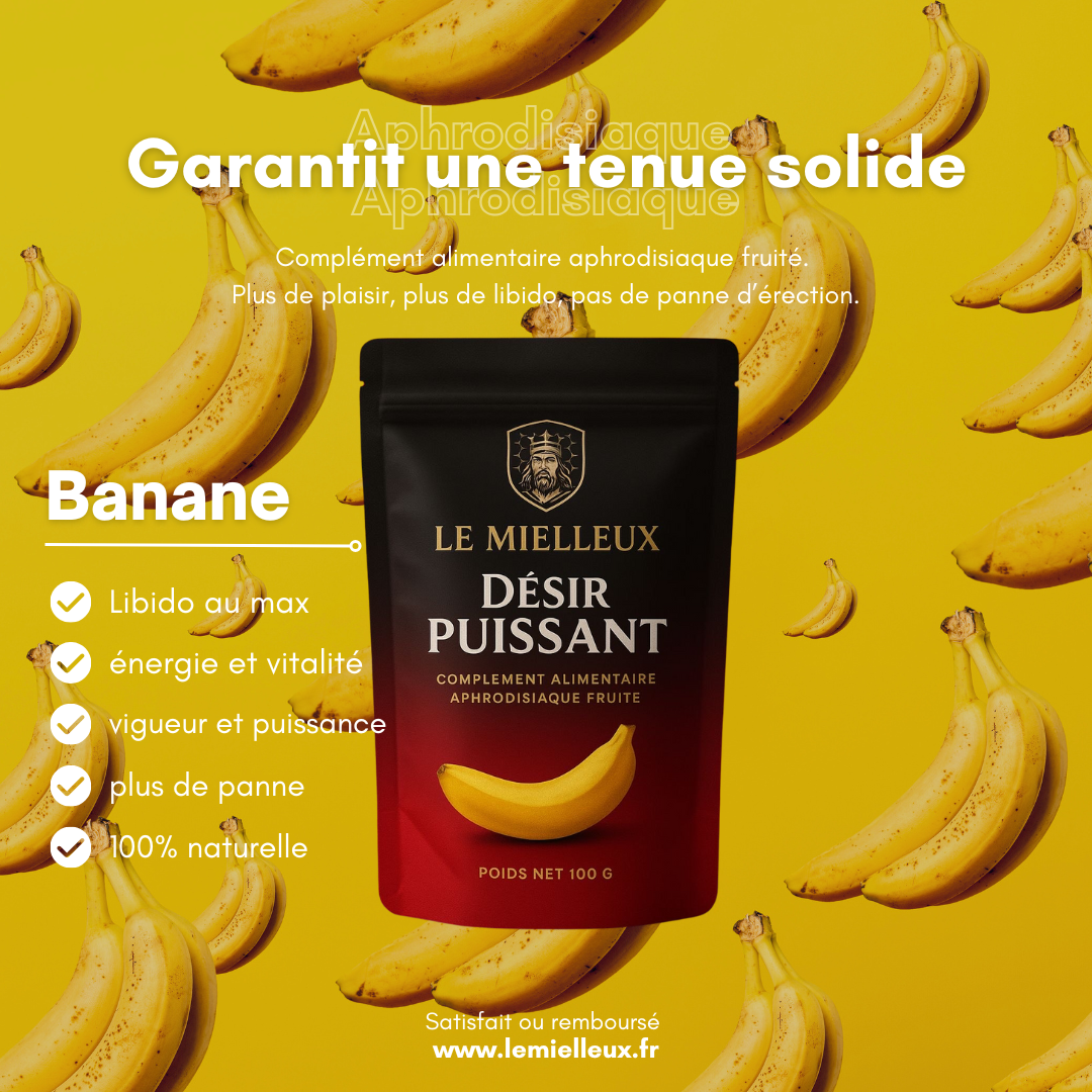 Désir Puissant - Goût Banane