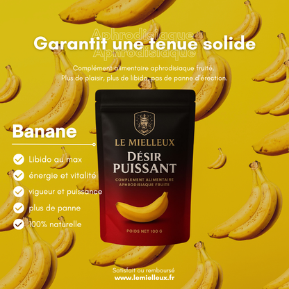 Désir Puissant - Goût Banane